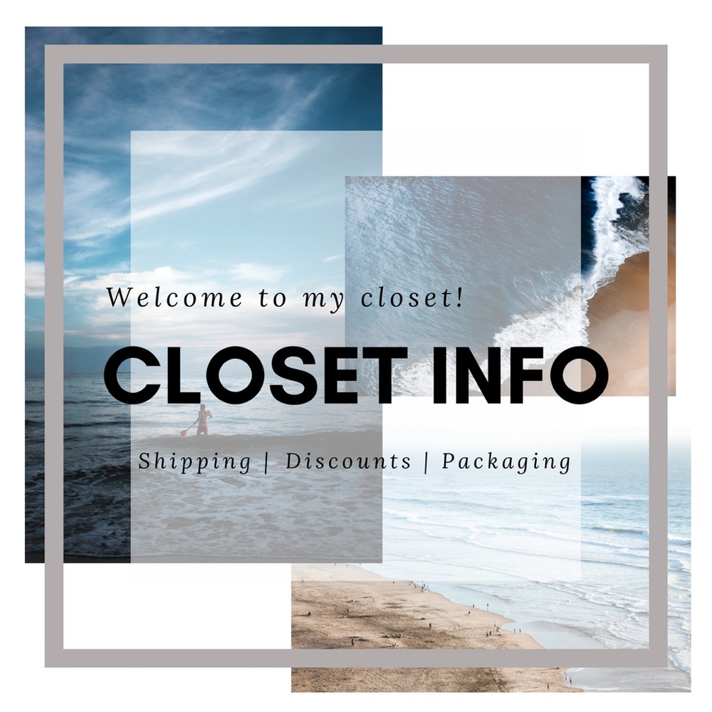 🌊✨WHAT YOU CAN EXPECT WHEN YOU SHOP MY CLOSET